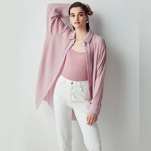 Ipekyol Tops - IPEKYOL Tunic Button Down